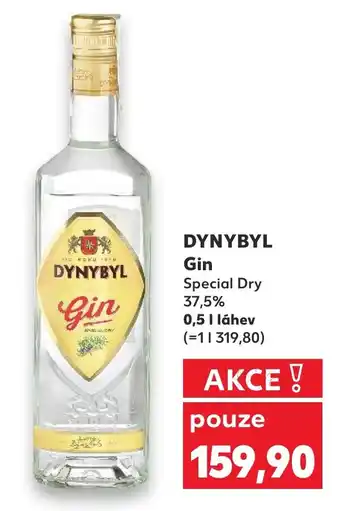 Kaufland DYNYBYL Gin Special Dry 37,5% nabídka