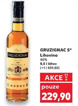 Kaufland GRUZIGNAC 5* Lihovina nabídka