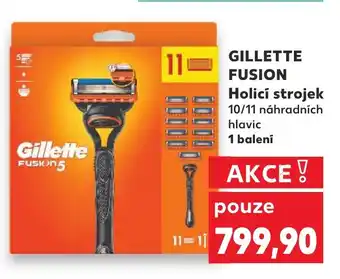 Kaufland GILLETTE FUSION Holicí strojek nabídka