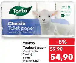 Kaufland TENTO Toaletní papír nabídka