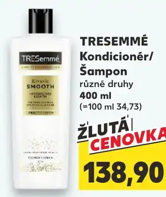 Kaufland TRESEMMÉ Kondicionér/ Šampon nabídka