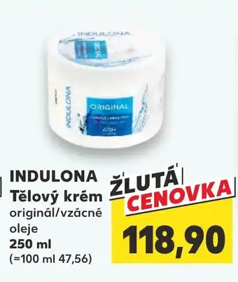 Kaufland INDULONA Tělový krém nabídka