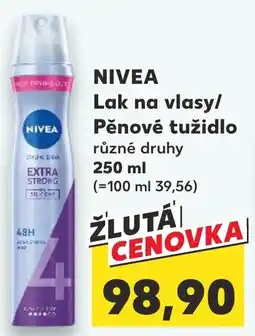 Kaufland NIVEA Lak na vlasy/ Pěnové tužidlo nabídka