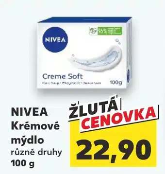 Kaufland NIVEA Krémové mýdlo nabídka