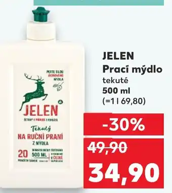 Kaufland JELEN Prací mýdlo nabídka