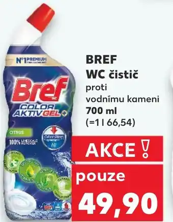 Kaufland BREF WC čistič nabídka