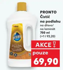 Kaufland PRONTO Čistič na podlahu nabídka