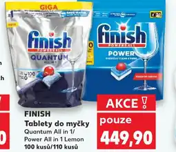 Kaufland FINISH Tablety do myčky nabídka