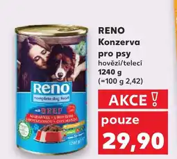 Kaufland RENO Konzerva pro psy nabídka