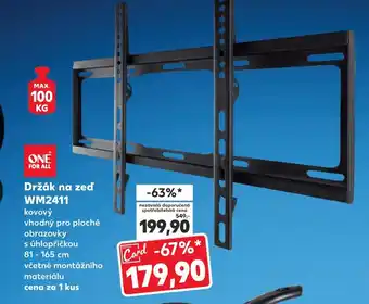 Kaufland Držák na zeď WM2411 nabídka