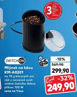 Kaufland Mlýnek na kávu KM-A0201 nabídka