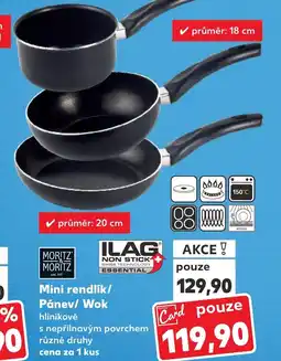 Kaufland Mini rendlík/ Pánev/ Wok nabídka