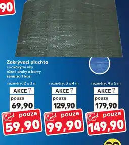 Kaufland Zakrývací plachta nabídka