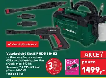 Kaufland Vysokotlaký čistič PHDS 110 B2 nabídka