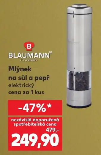 Kaufland Mlýnek na sůl a pepř nabídka