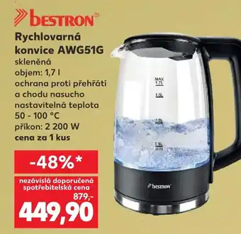 Kaufland Rychlovarná konvice AWG51G nabídka