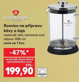 Kaufland Konvice na přípravu kávy a čaje nabídka