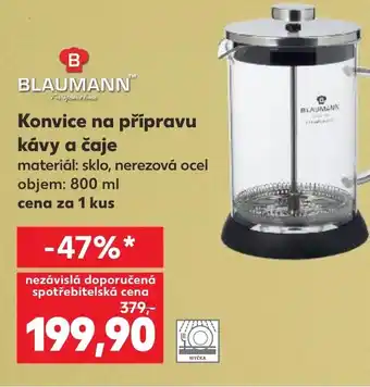 Kaufland Konvice na přípravu kávy a čaje nabídka