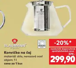 Kaufland Konvička na čaj nabídka