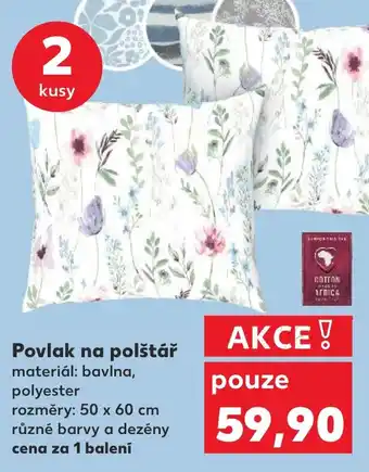 Kaufland Povlak na polštář nabídka