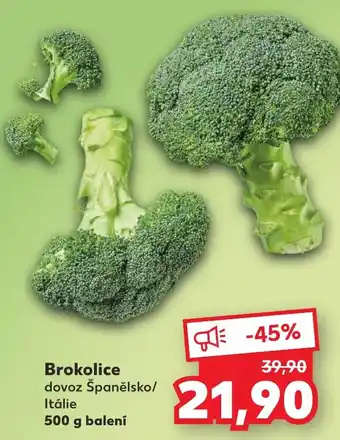 Kaufland Brokolice nabídka