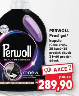 Kaufland PERWOLL Prací gel/ kapsle nabídka