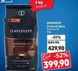 Kaufland DAVIDOFF Zrnková káva nabídka