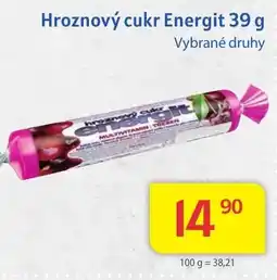 Kubík potraviny Hroznový cukr Energit nabídka