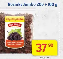 Kubík potraviny Rozinky Jumbo nabídka