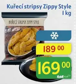 Kubík potraviny Kuřecí stripsy Zippy Style nabídka