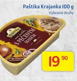 Kubík potraviny Paštika Krajanka nabídka