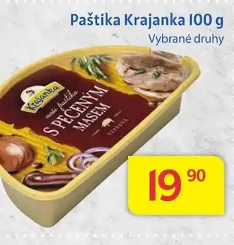 Kubík potraviny Paštika Krajanka nabídka