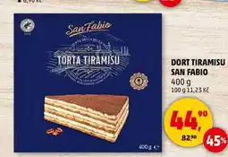 Penny Market DORT TIRAMISU SAN FABIO, 400 g nabídka