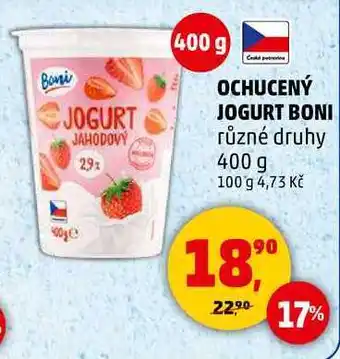 Penny Market OCHUCENÝ JOGURT BONI, 400 g nabídka