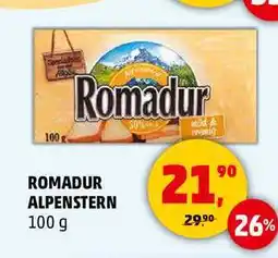 Penny Market ROMADUR ALPENSTERN, 100 g nabídka