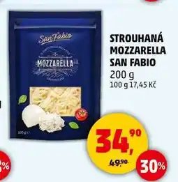 Penny Market STROUHANÁ MOZZARELLA SAN FABIO, 200 g nabídka