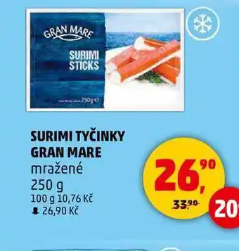 Penny Market SURIMI TYČINKY GRAN MARE, 250 g nabídka