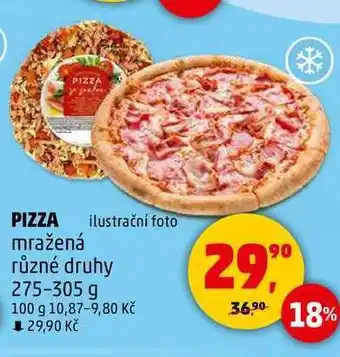 Penny Market PIZZA mražená, 275-305 g nabídka