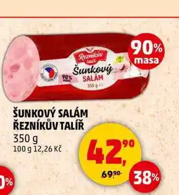 Penny Market ŠUNKOVÝ SALÁM ŘEZNÍKŮV TALÍŘ, 350 g nabídka