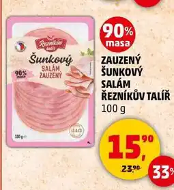 Penny Market ZAUZENÝ ŠUNKOVÝ SALÁM ŘEZNÍKŮV TALÍŘ, 100 g nabídka