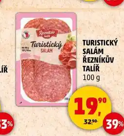 Penny Market TURISTICKÝ SALÁM ŘEZNÍKŮV TALÍŘ, 100 g nabídka