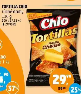 Penny Market TORTILLA CHIO, 110 g nabídka