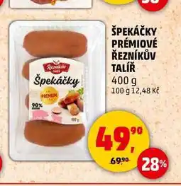 Penny Market ŠPEKÁČKY PRÉMIOVÉ ŘEZNÍKŮV TALÍŘ, 400 g nabídka