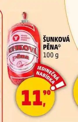 Penny Market ŠUNKOVÁ PĚNA, 100 g nabídka