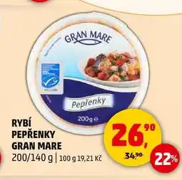 Penny Market RYBÍ PEPŘENKY GRAN MARE, 200 g nabídka