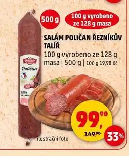 Penny Market SALÁM POLIČAN ŘEZNÍKŮV TALÍŘ, 100 g nabídka