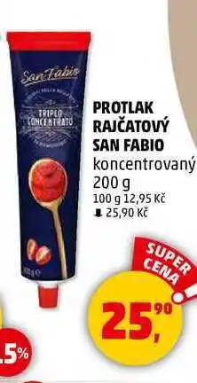 Penny Market PROTLAK RAJČATOVÝ SAN FABIO, 200 g nabídka