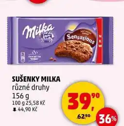 Penny Market SUŠENKY MILKA, 156 g nabídka