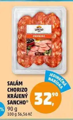 Penny Market SALÁM CHORIZO KRÁJENÝ SANCHO, 90 g nabídka