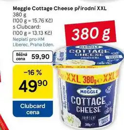 Tesco Meggle Cottage Cheese přírodní XXL, 380 g nabídka